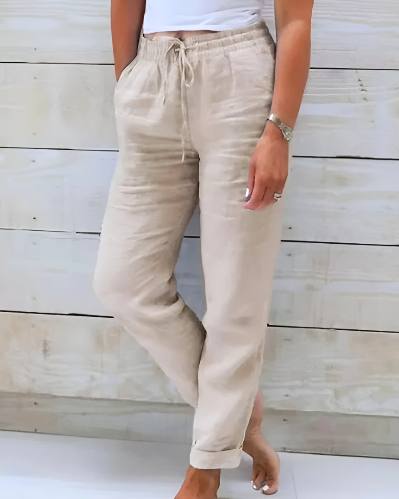 Stretchy Lightweight Casual Trousers Modeberg Bern