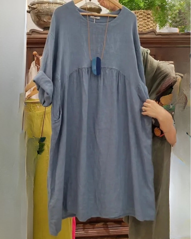 Oraya™ Luftiges Kleid mit natürlichem Flair Modeberg Bern