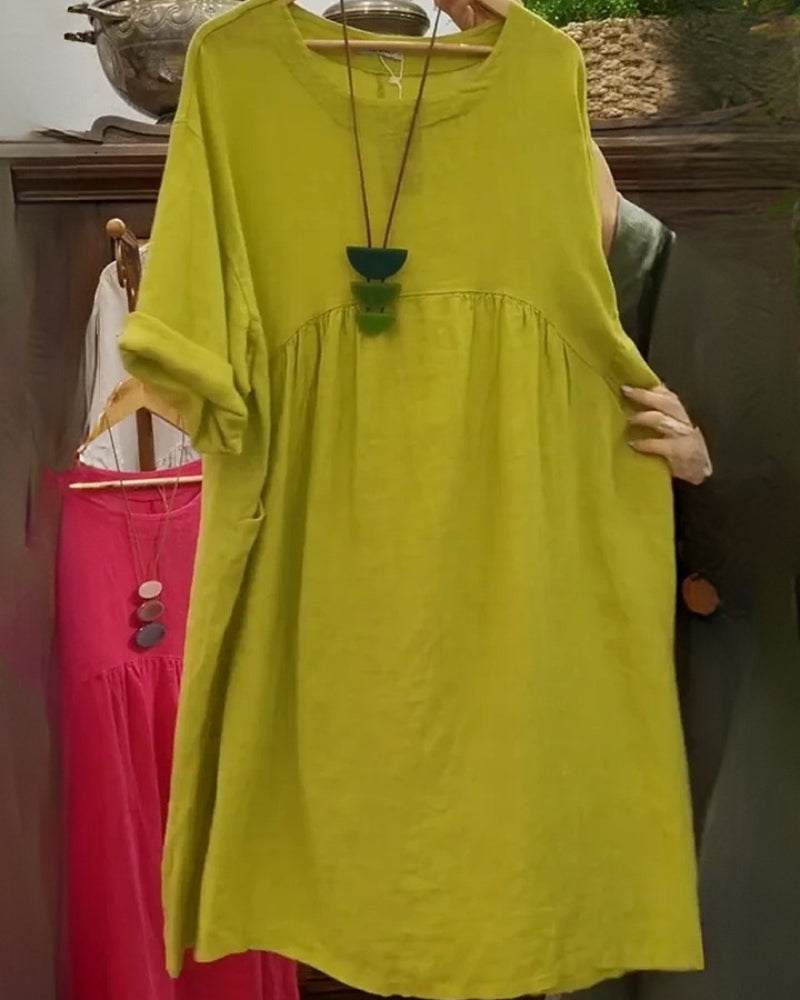 Oraya™ Luftiges Kleid mit natürlichem Flair Modeberg Bern