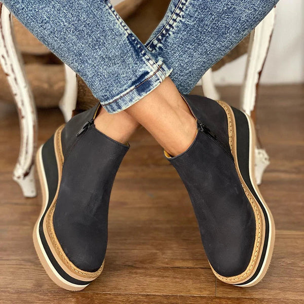 Women's Waterproof Side-Zip Ankle Boots Modeberg Bern