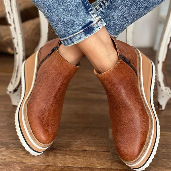 Women's Waterproof Side-Zip Ankle Boots Modeberg Bern