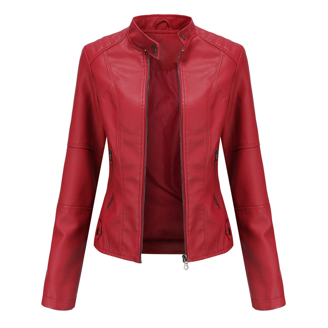 Vintage Leather-Look Jacket for Everyday Elegance Modeberg Bern