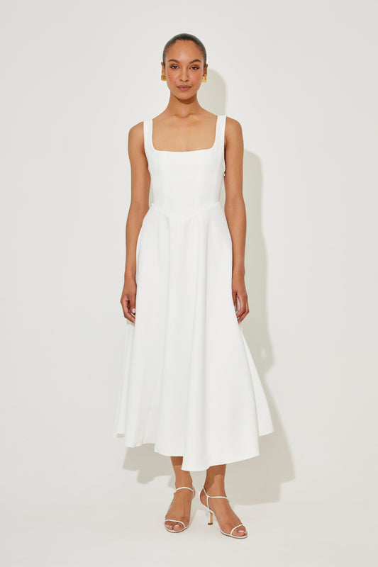 Renée™ Zeitloses Midikleid mit fließendem Schnitt Modeberg Bern