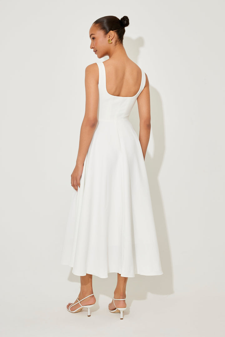 Renée™ Zeitloses Midikleid mit fließendem Schnitt Modeberg Bern