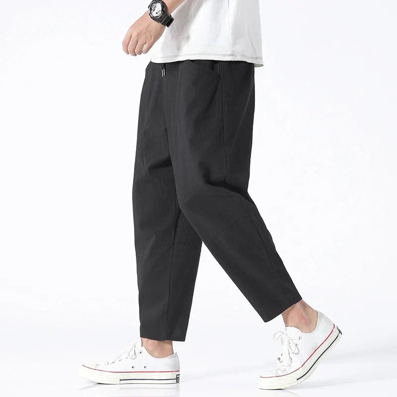 Daveric - Komfortable Herren-Shorts im Kyoto-Stil Modeberg Bern
