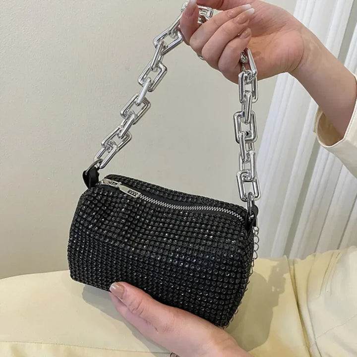 Sarli™ Strass Eimer Tasche Modeberg Bern