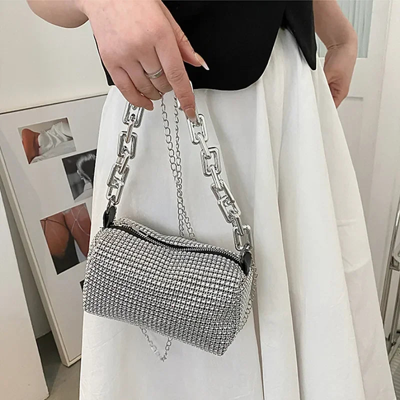 Sarli™ Strass Eimer Tasche Modeberg Bern