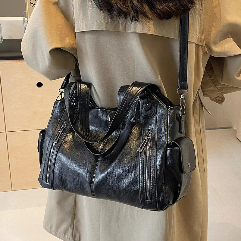 Cenvi™ Schultertasche mit Fächern Modeberg Bern