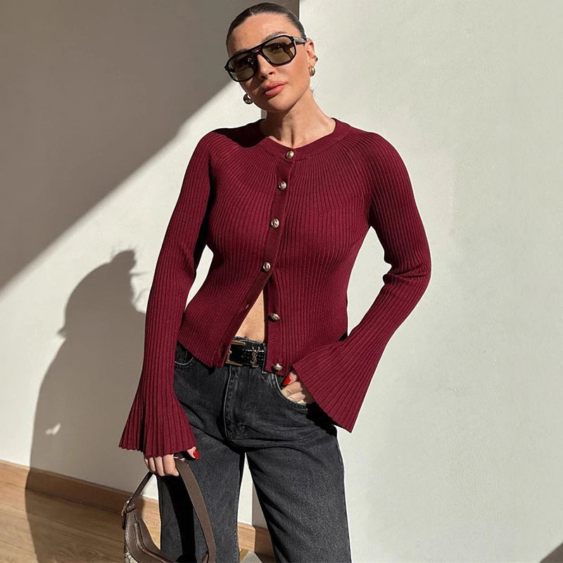 Travian™ Gerippter Cardigan Modeberg Bern