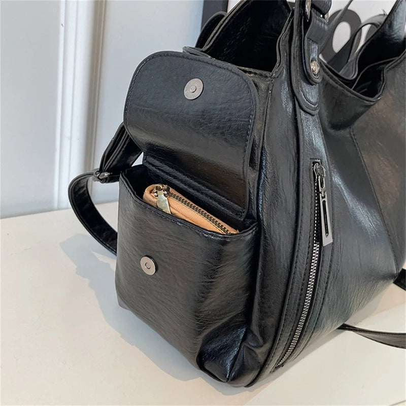 Cenvi™ Schultertasche mit Fächern Modeberg Bern