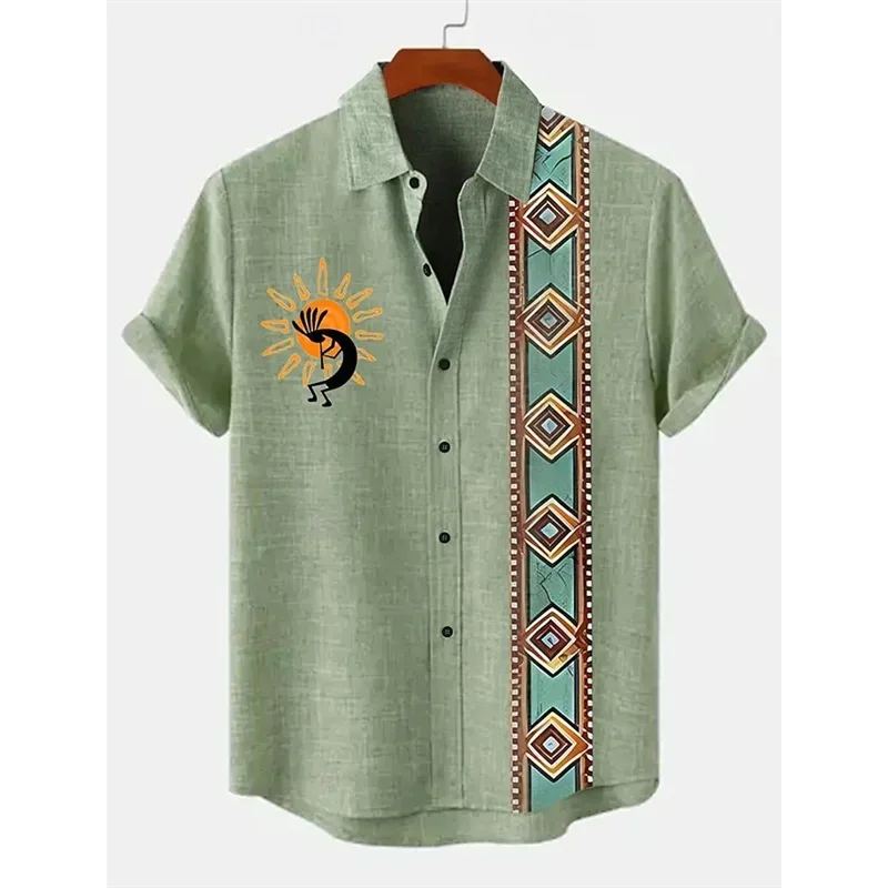 Korvess™ Tribal Print Shirt Modeberg Bern