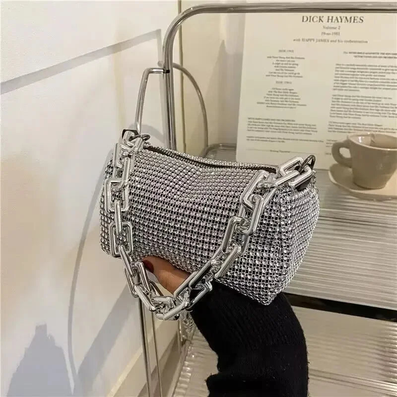 Sarli™ Strass Eimer Tasche Modeberg Bern