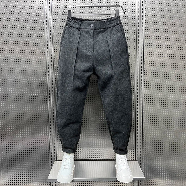 Cedric™ Elegante Herrenhose in Melange-Optik Modeberg Bern