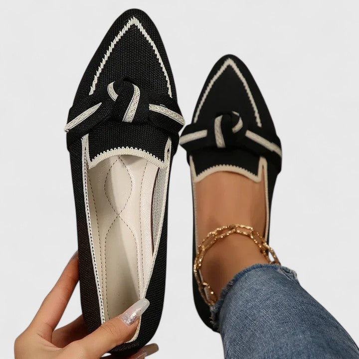 Pointed Toe Knot Loafers Modeberg Bern