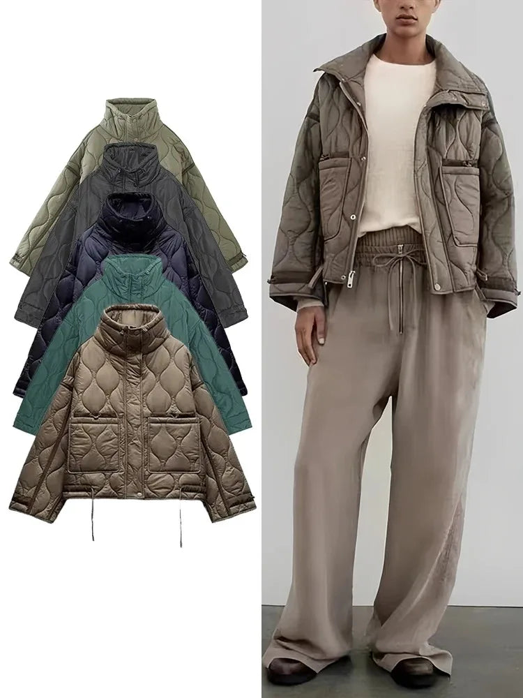 Morvane™ Vintage Puffer Jacke Modeberg Bern