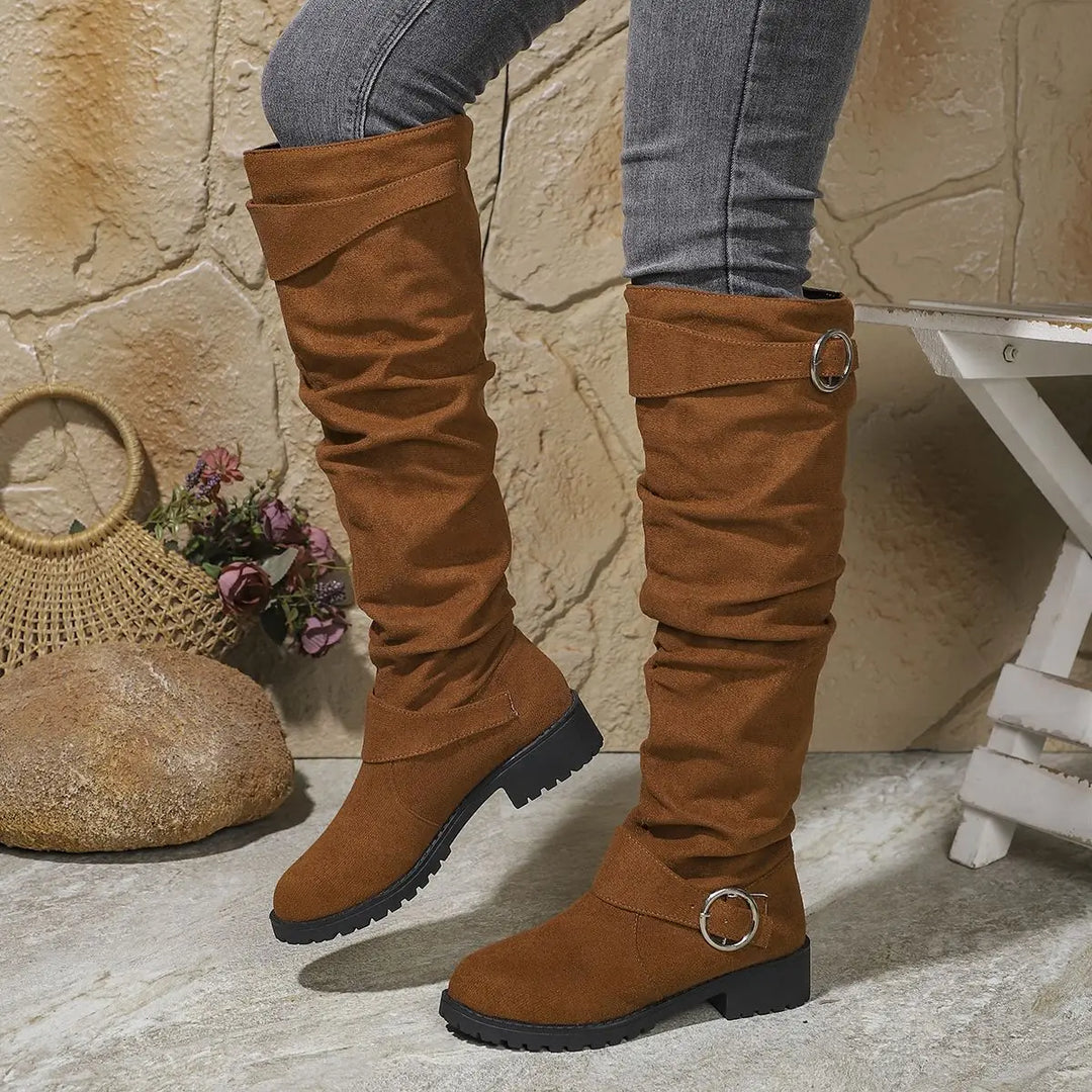 Women's Slouchy Knee High Boots Modeberg Bern