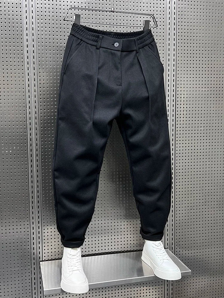 Cedric™ Elegante Herrenhose in Melange-Optik Modeberg Bern