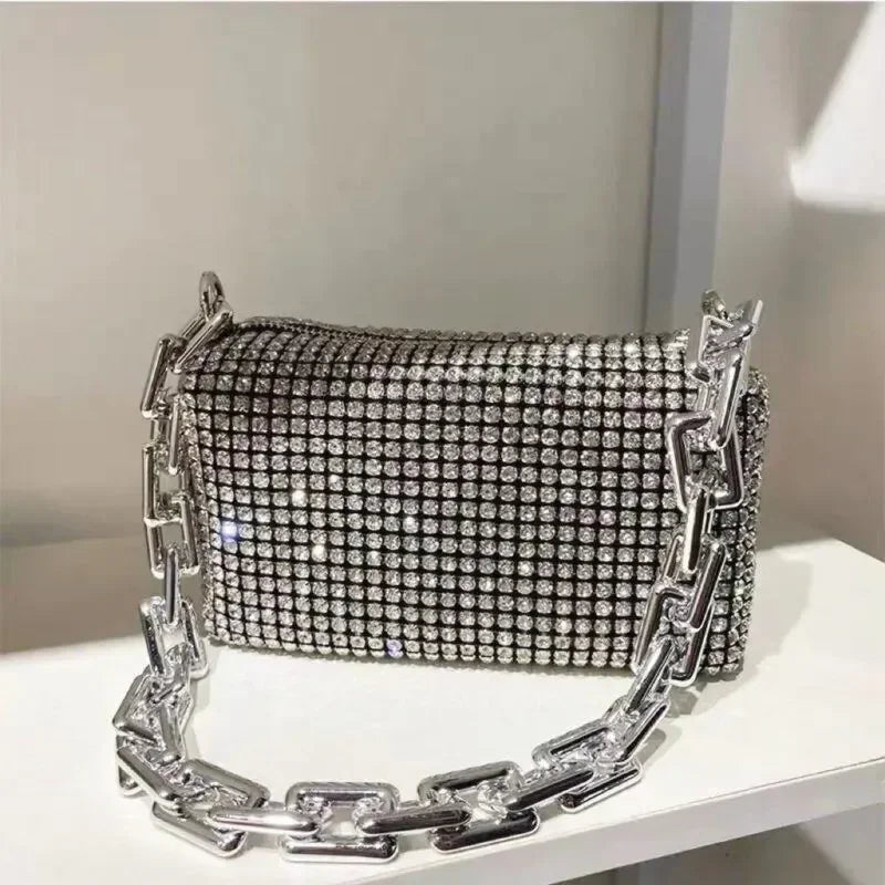 Sarli™ Strass Eimer Tasche Modeberg Bern