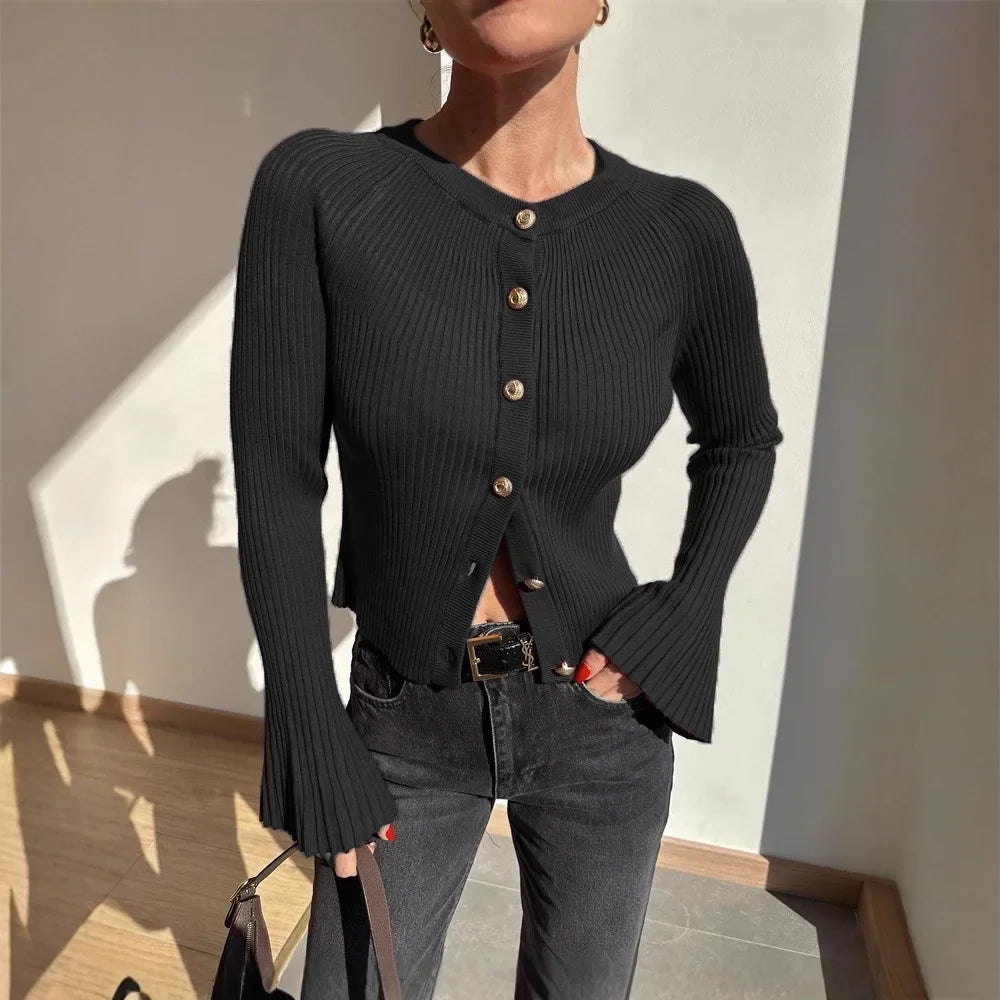 Travian™ Gerippter Cardigan Modeberg Bern