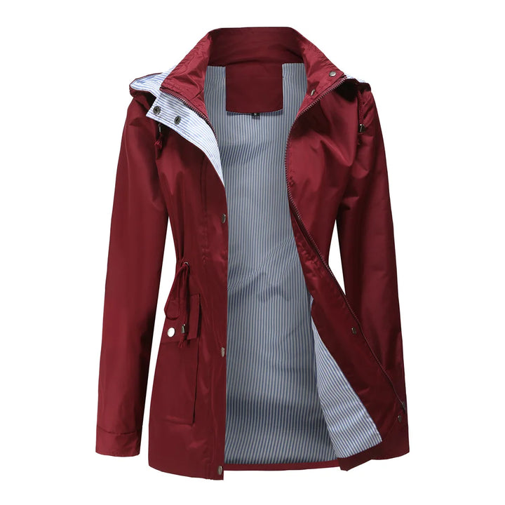 Hooded Trench Coat with Water Resistant Shell Modeberg Bern