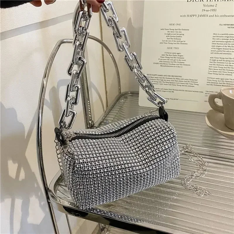 Sarli™ Strass Eimer Tasche Modeberg Bern