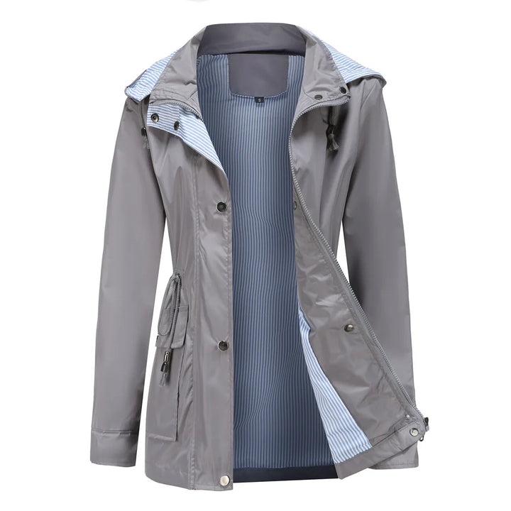 Hooded Trench Coat with Water Resistant Shell Modeberg Bern