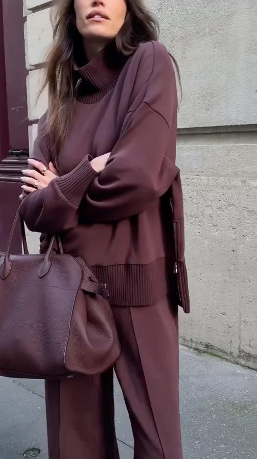 Lioren™ Luxus Strick Ensemble Modeberg Bern
