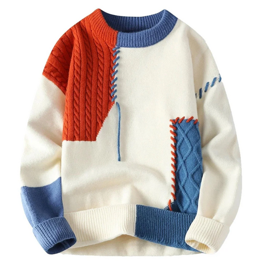 Aviel™ Patchwork Pullover Modeberg Bern