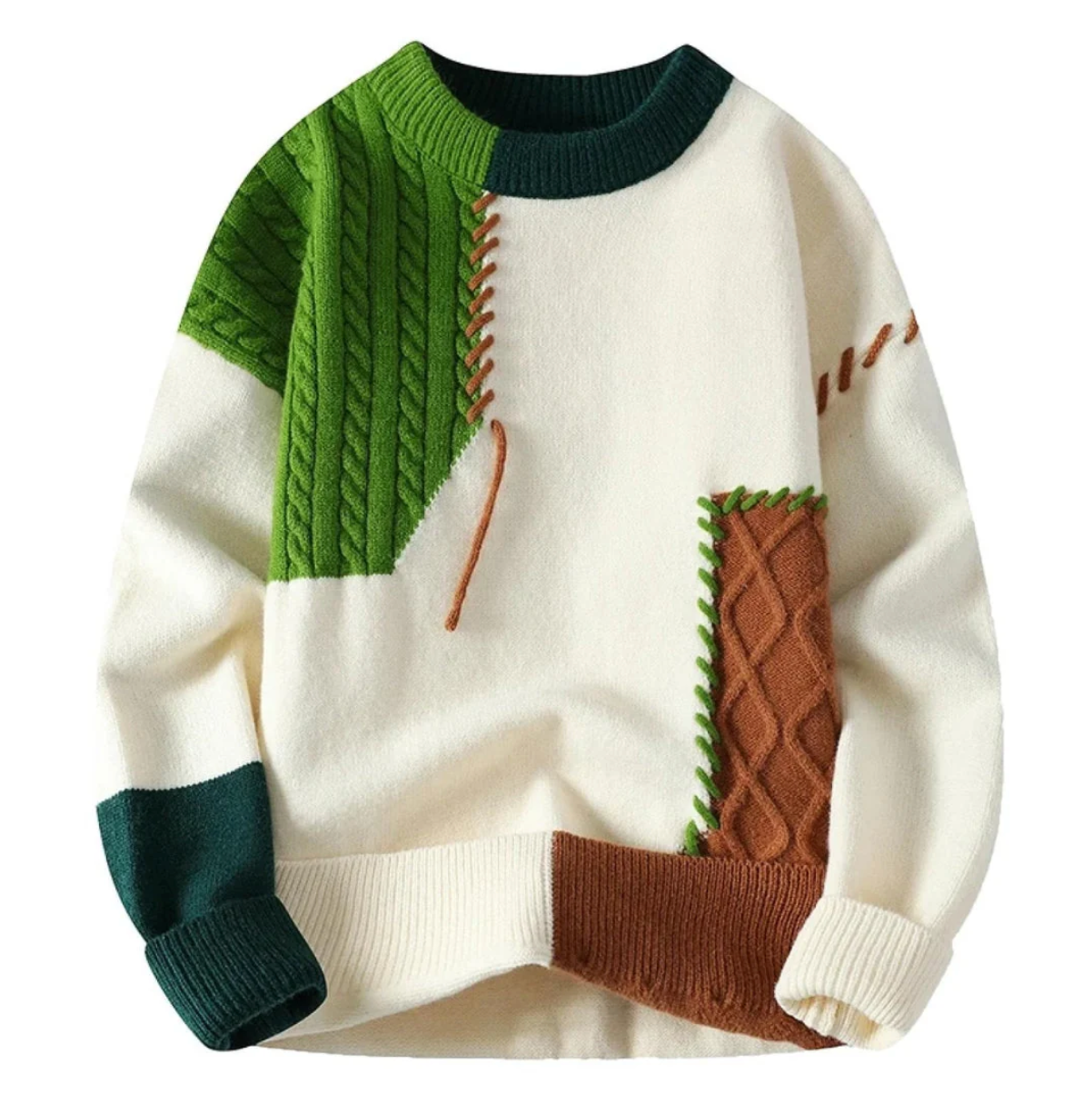 Aviel™ Patchwork Pullover Modeberg Bern