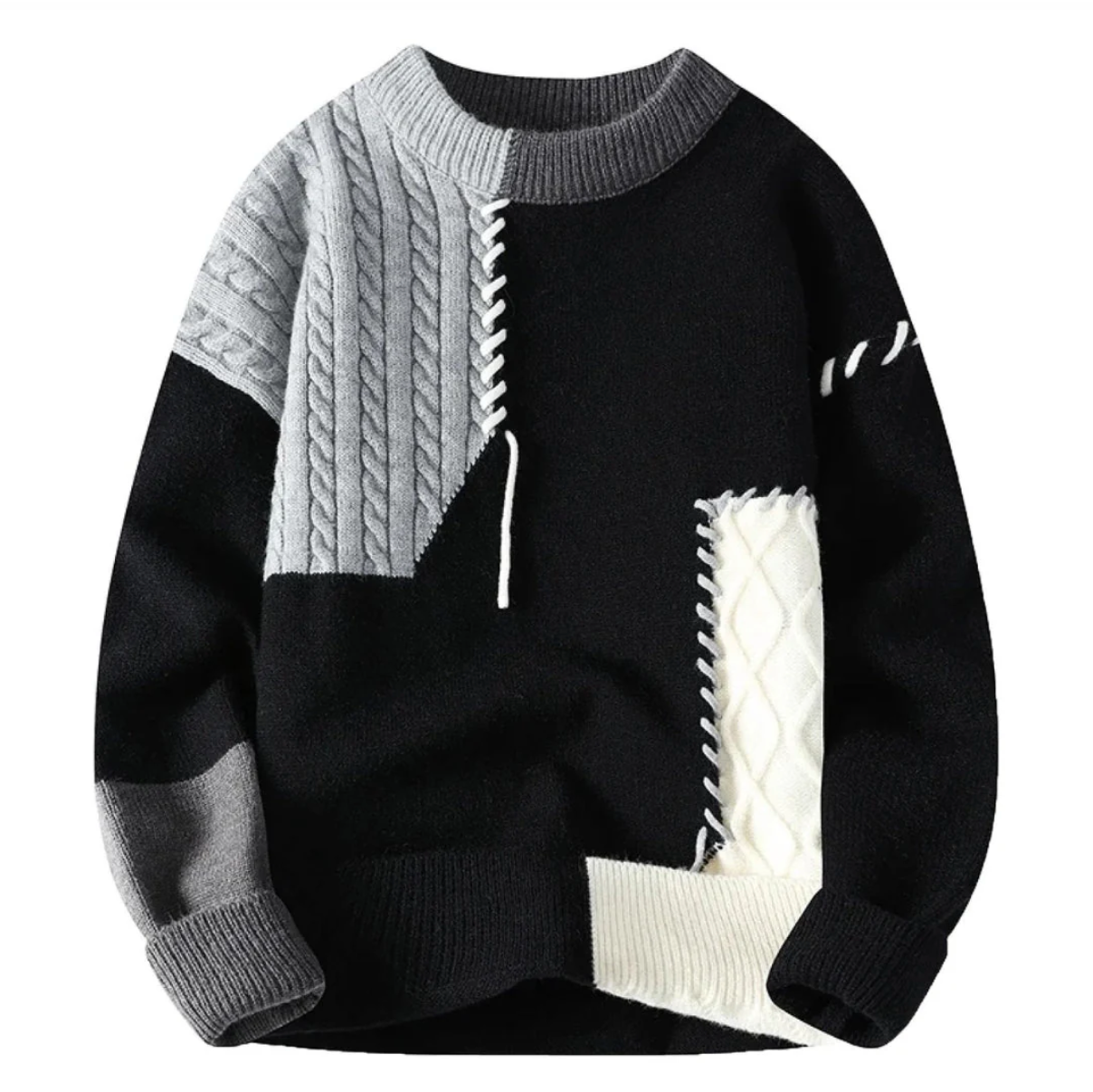 Aviel™ Patchwork Pullover Modeberg Bern