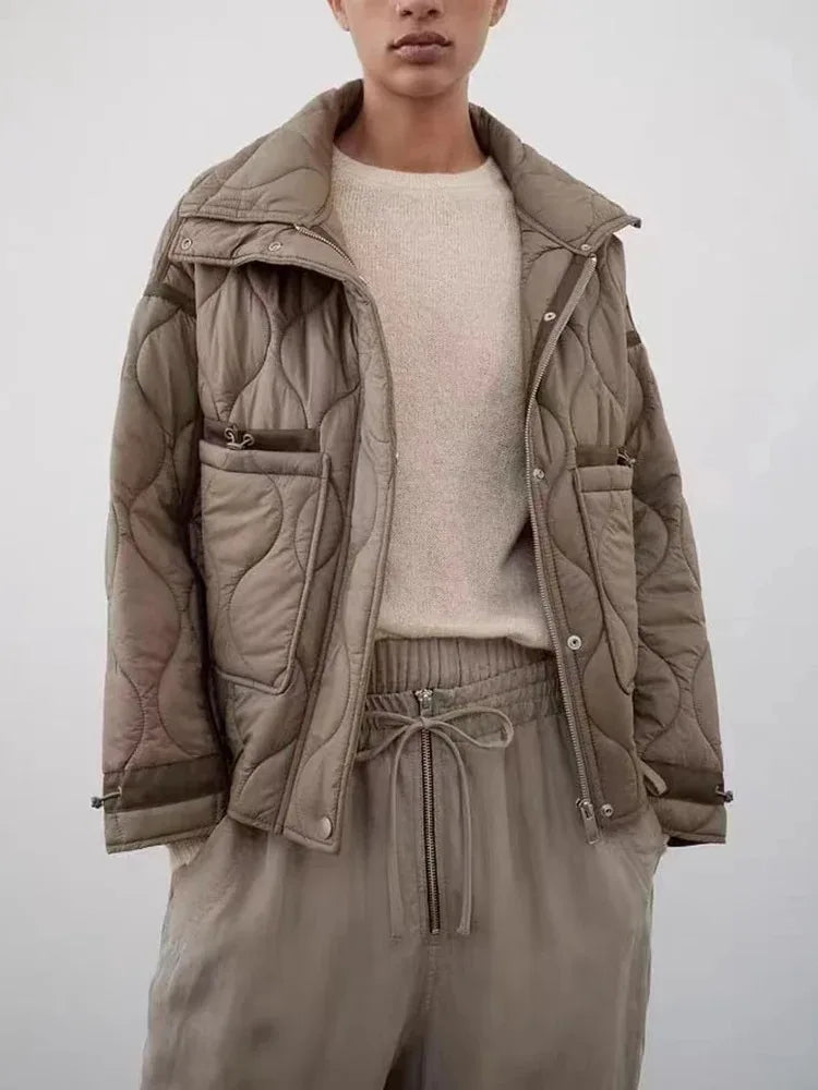 Morvane™ Vintage Puffer Jacke Modeberg Bern