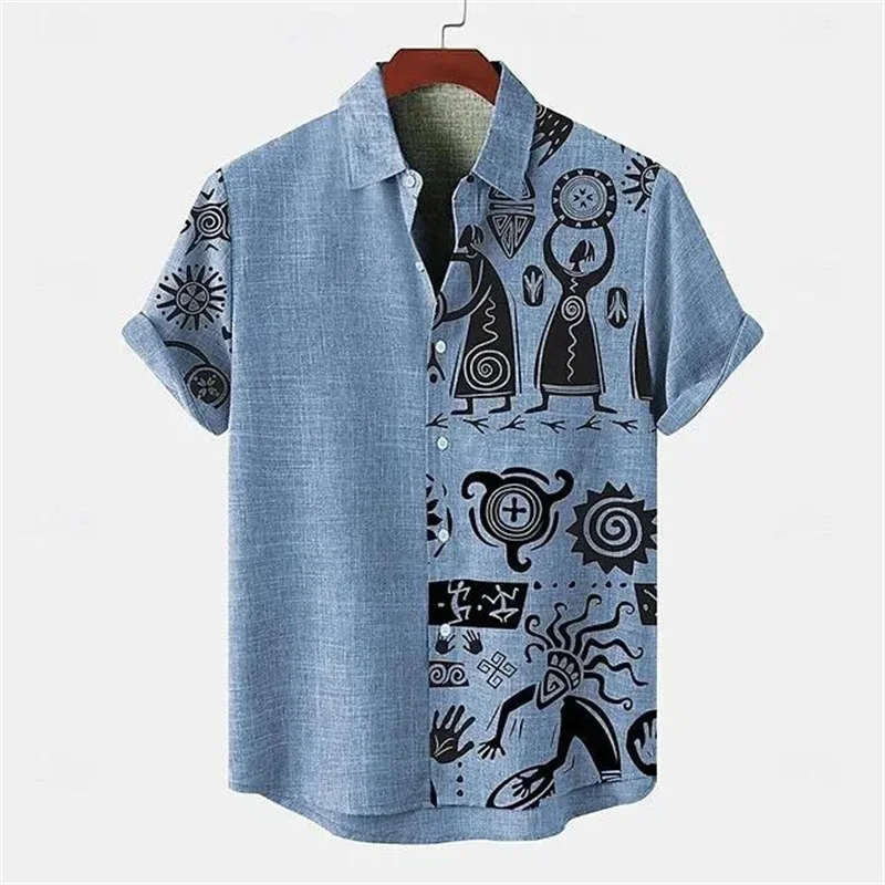 Korvess™ Tribal Print Shirt Modeberg Bern