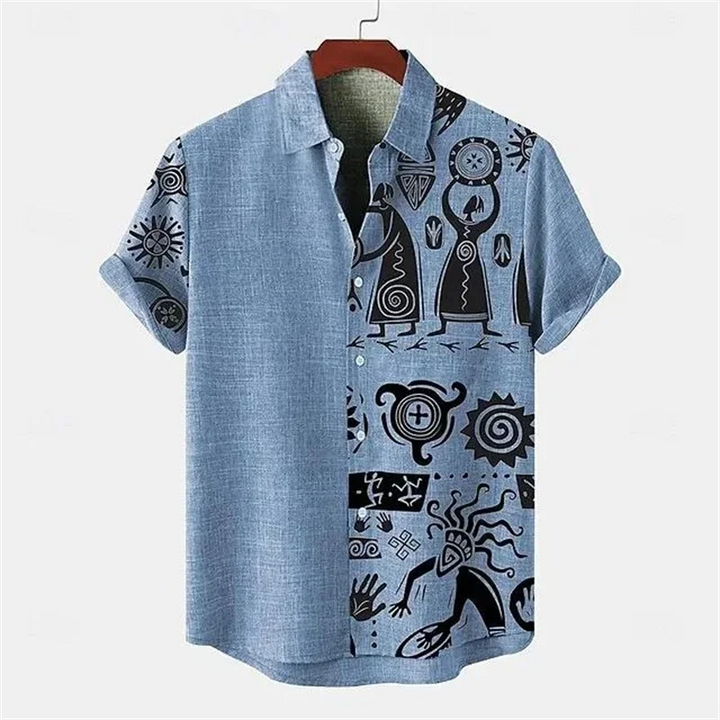 Korvess™ Tribal Print Shirt Modeberg Bern