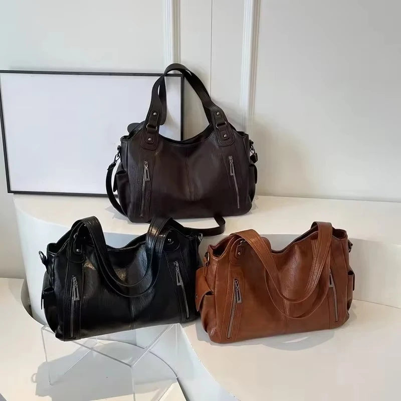 Cenvi™ Schultertasche mit Fächern Modeberg Bern