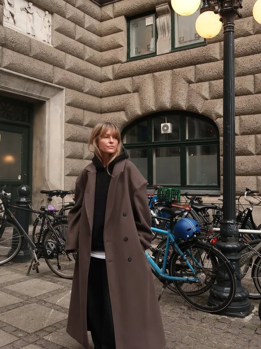 Lorvenic™ Langer Lockere Mantel Modeberg Bern