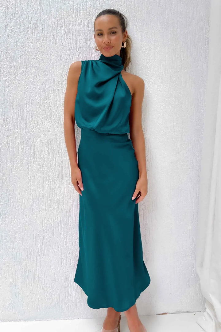 Selene™ Halterneck-Langes Kleid Modeberg Bern