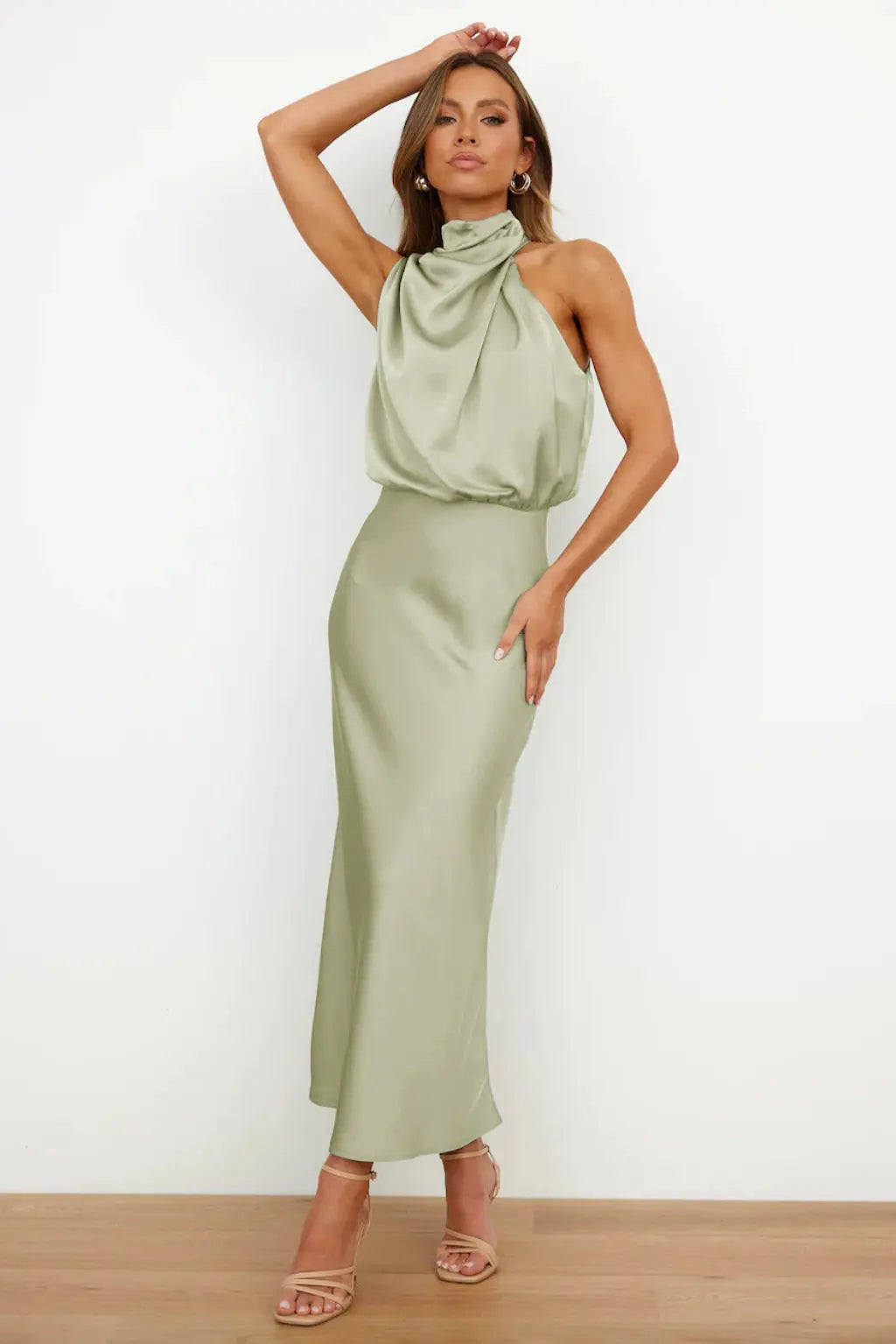 Selene™ Halterneck-Langes Kleid Modeberg Bern