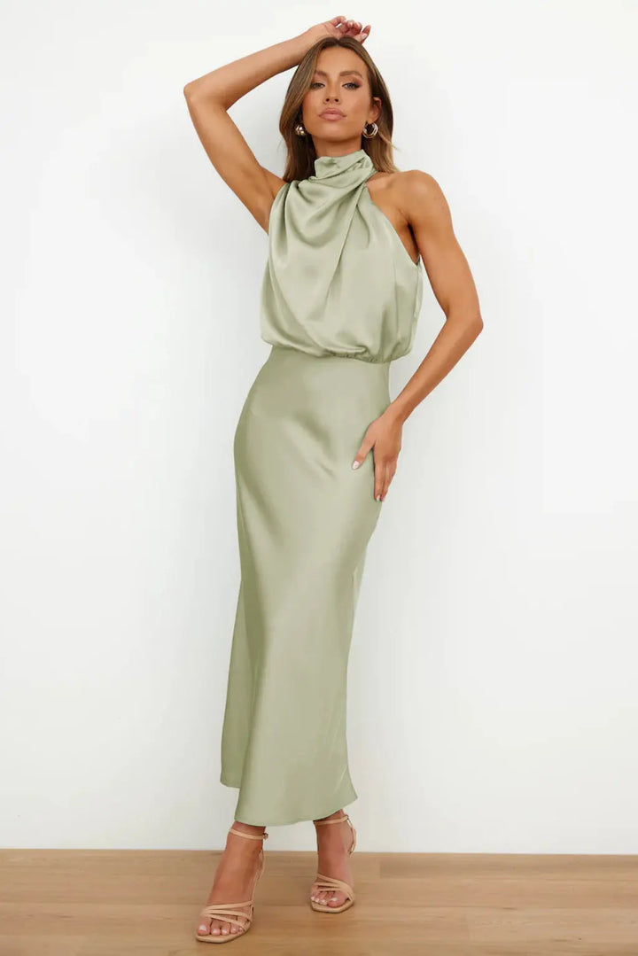 Selene™ Halterneck-Langes Kleid Modeberg Bern