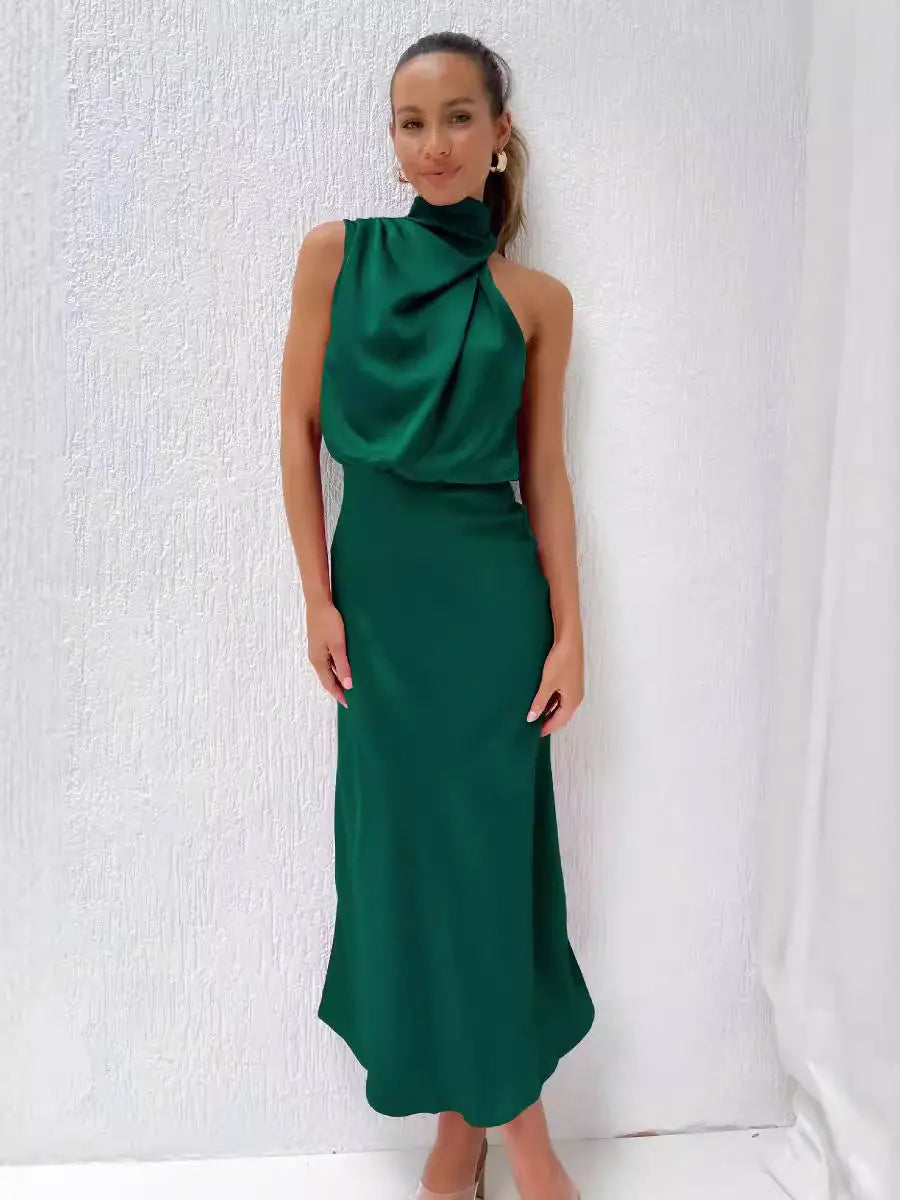 Selene™ Halterneck-Langes Kleid Modeberg Bern