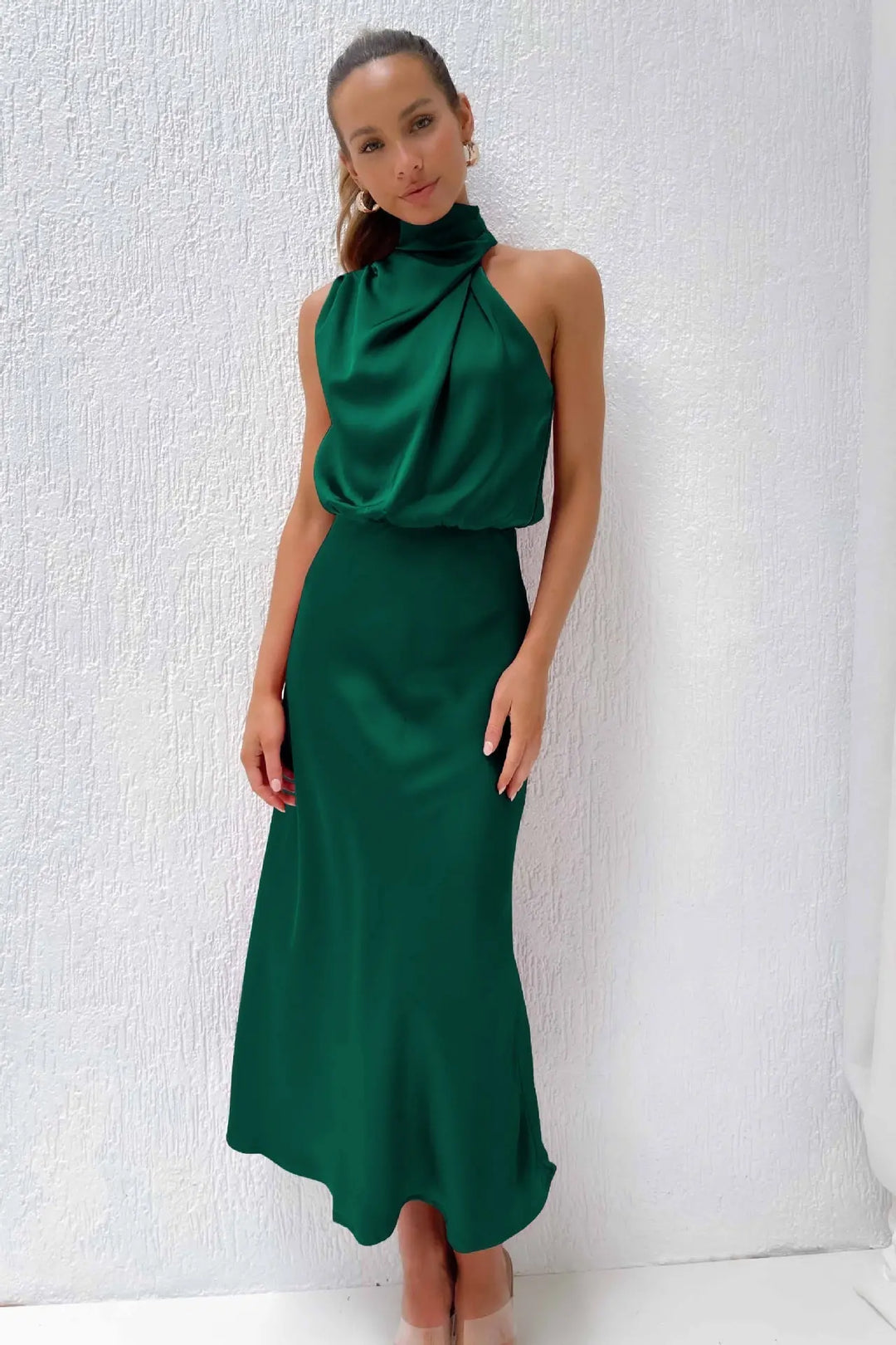 Selene™ Halterneck-Langes Kleid Modeberg Bern