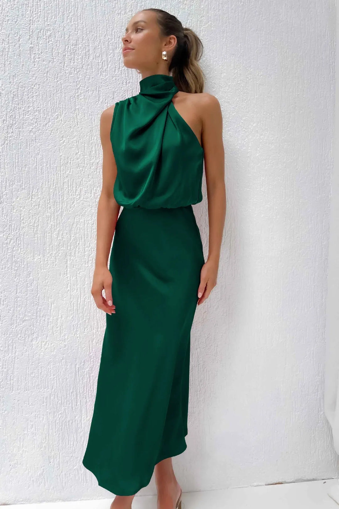 Selene™ Halterneck-Langes Kleid Modeberg Bern