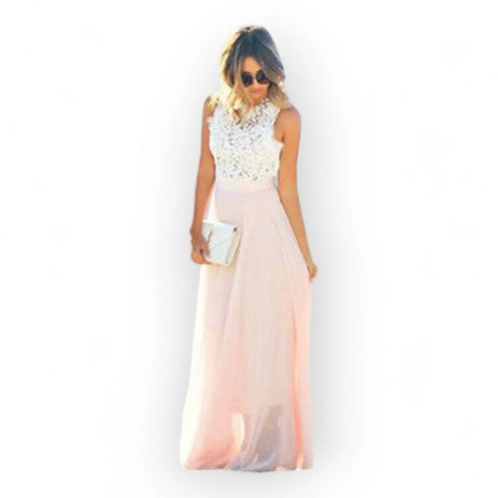 Selma - Ärmelloses Stilvolles Sommerkleid Aus Spitze Modeberg Bern