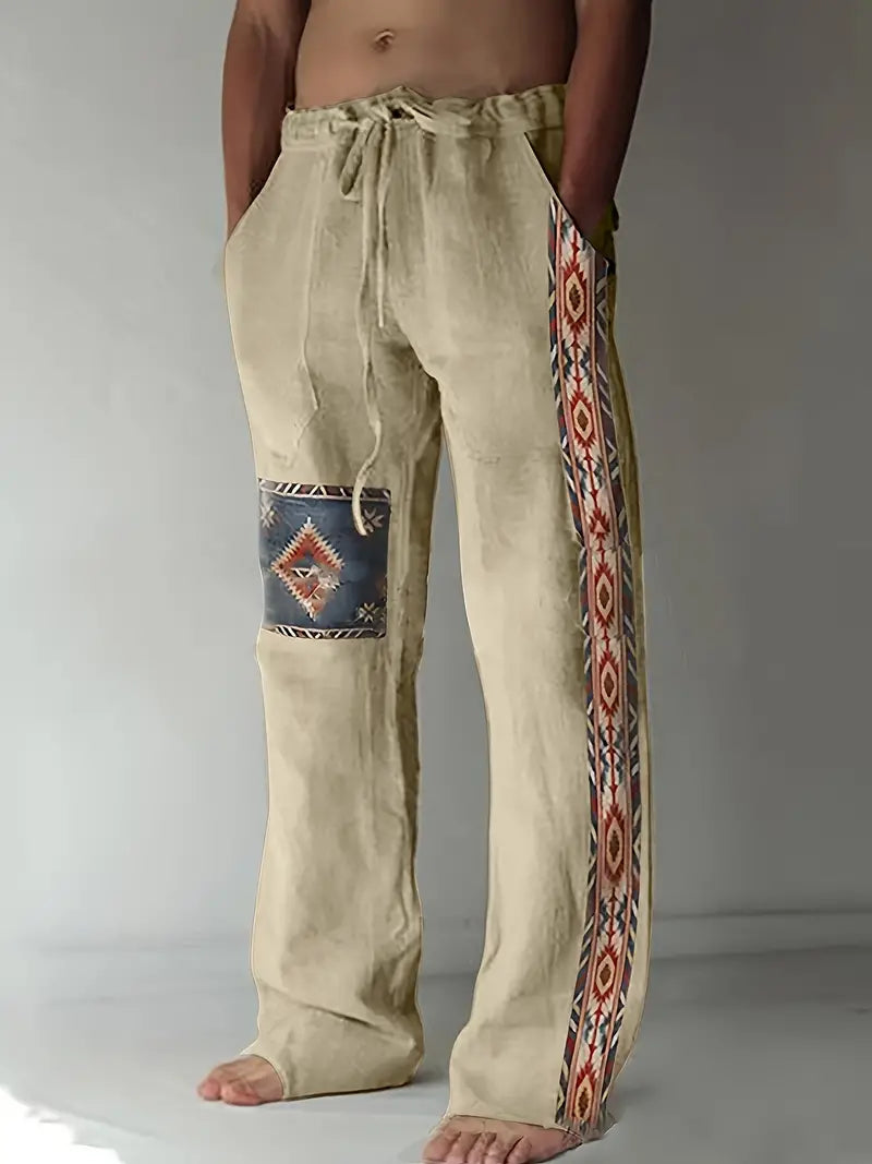 Selvanoir™ Lockere Hose im Boho-Stil Modeberg Bern