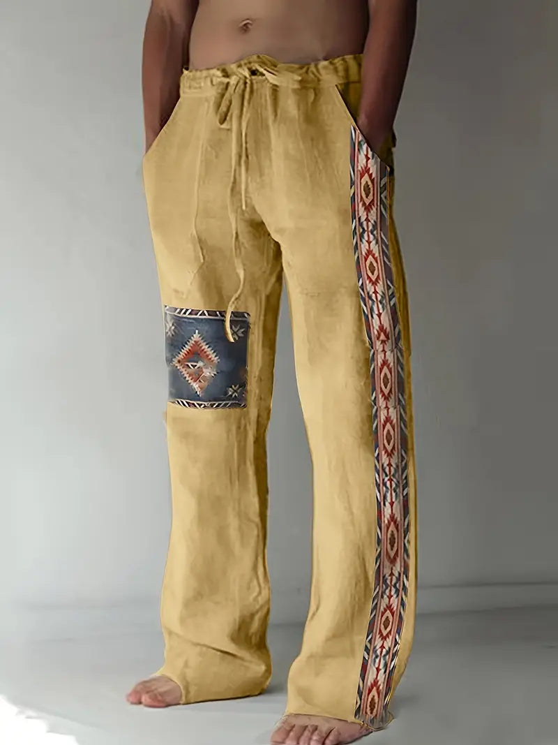 Selvanoir™ Lockere Hose im Boho-Stil Modeberg Bern