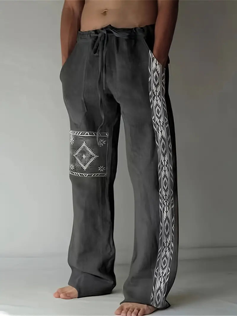 Selvanoir™ Lockere Hose im Boho-Stil Modeberg Bern