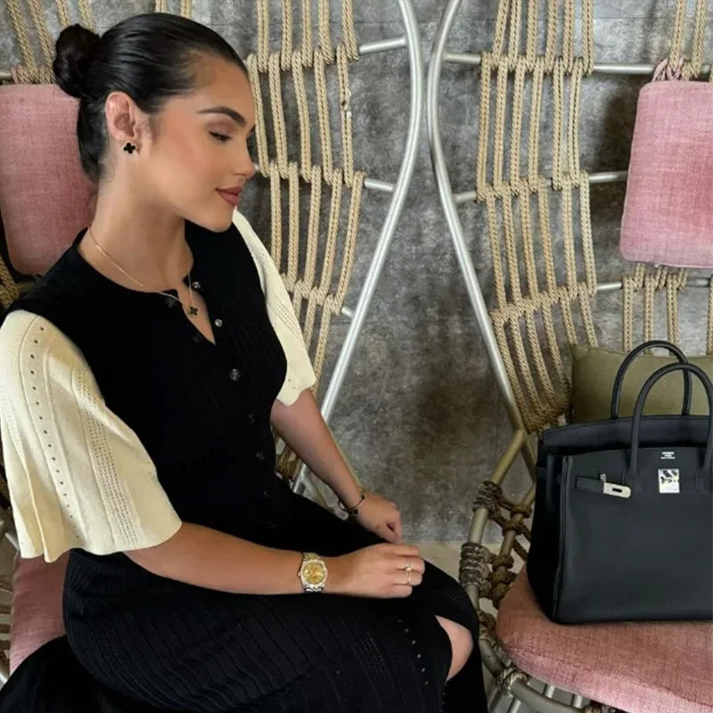 Elvessa™ Strick Kleid Elegant Modeberg Bern