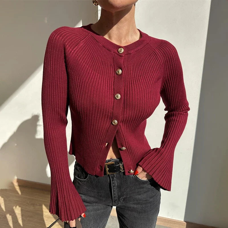 Travian™ Gerippter Cardigan Modeberg Bern