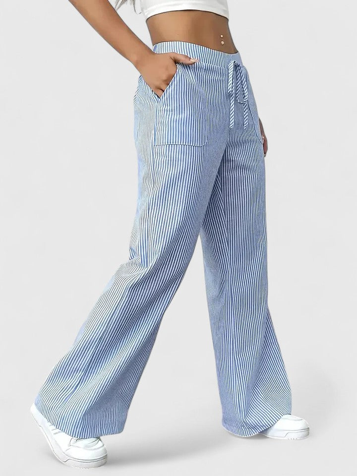 Pantaloni a gamba larga Siran™ con un tocco elegante Modeberg Bern