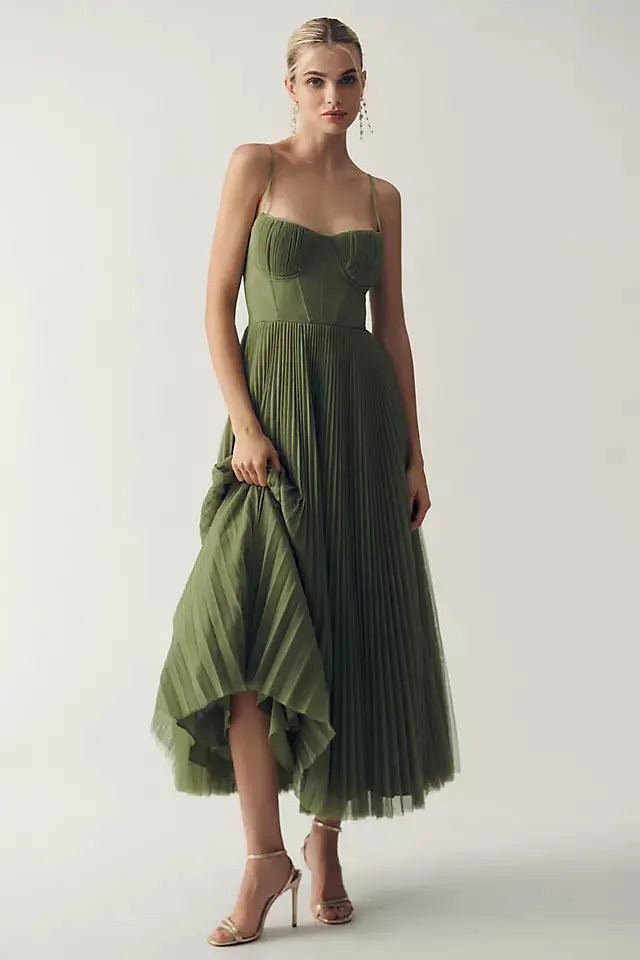 Stefina™ Korsett-Plisseekleid aus Tüll Modeberg Bern