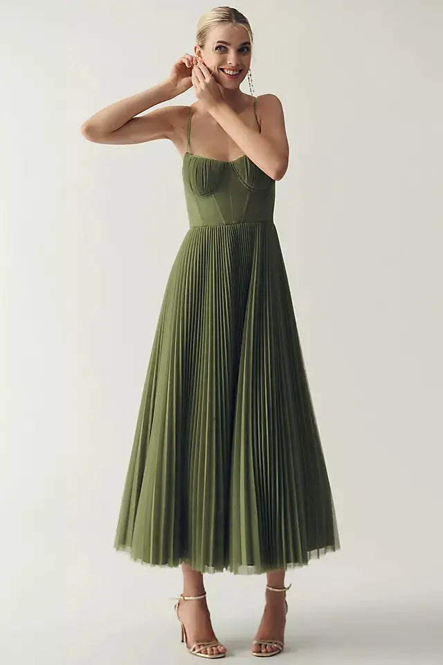 Stefina™ Korsett-Plisseekleid aus Tüll Modeberg Bern